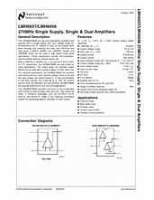 DataSheet LMH6657 pdf